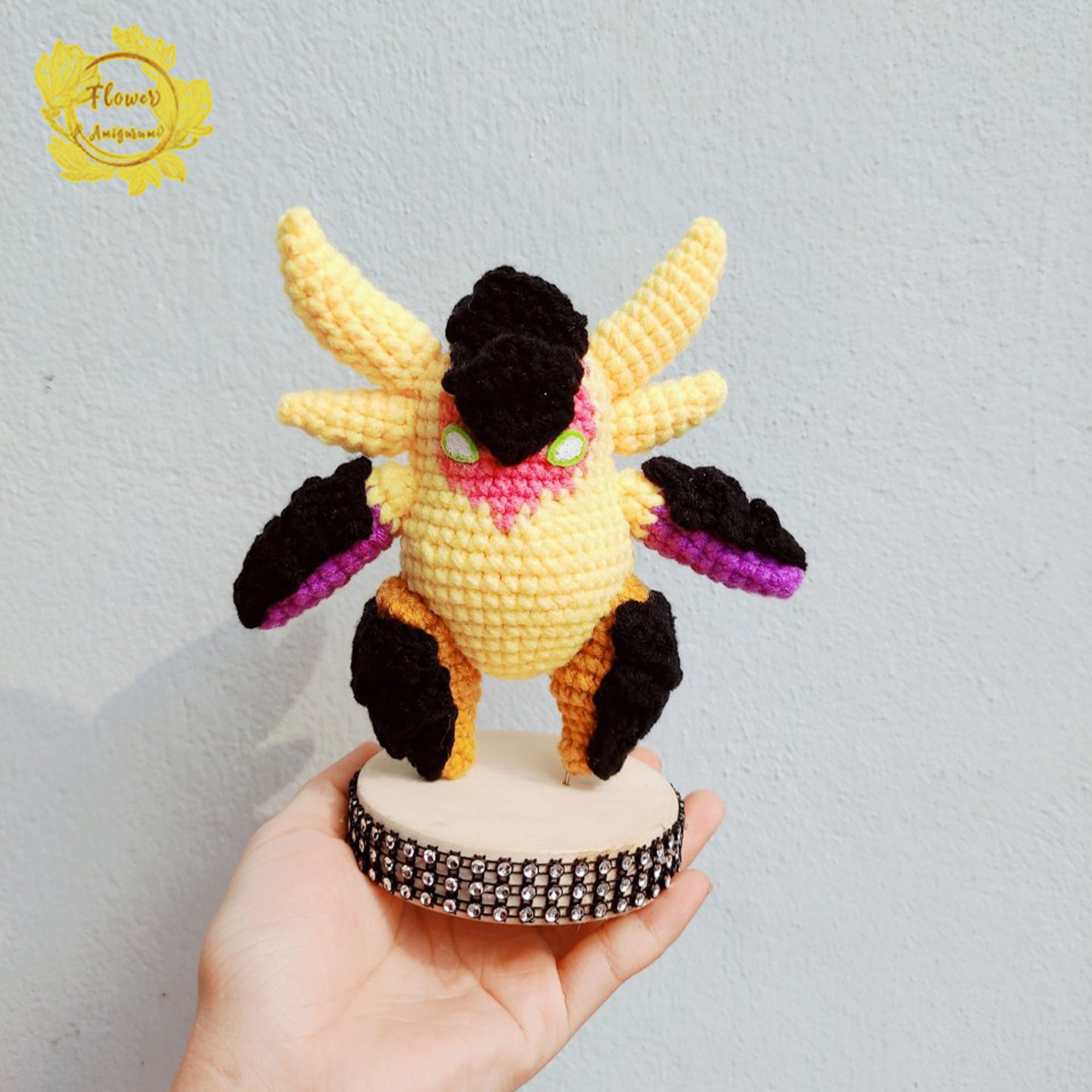 Fanmade Gekko Wingman Valorant Crochet Doll Amigurumi, Gekko Plush, Gekko Plushies, Gekko Crochet Doll, Wingman, Mosh Pit, Thrash, Dizzy