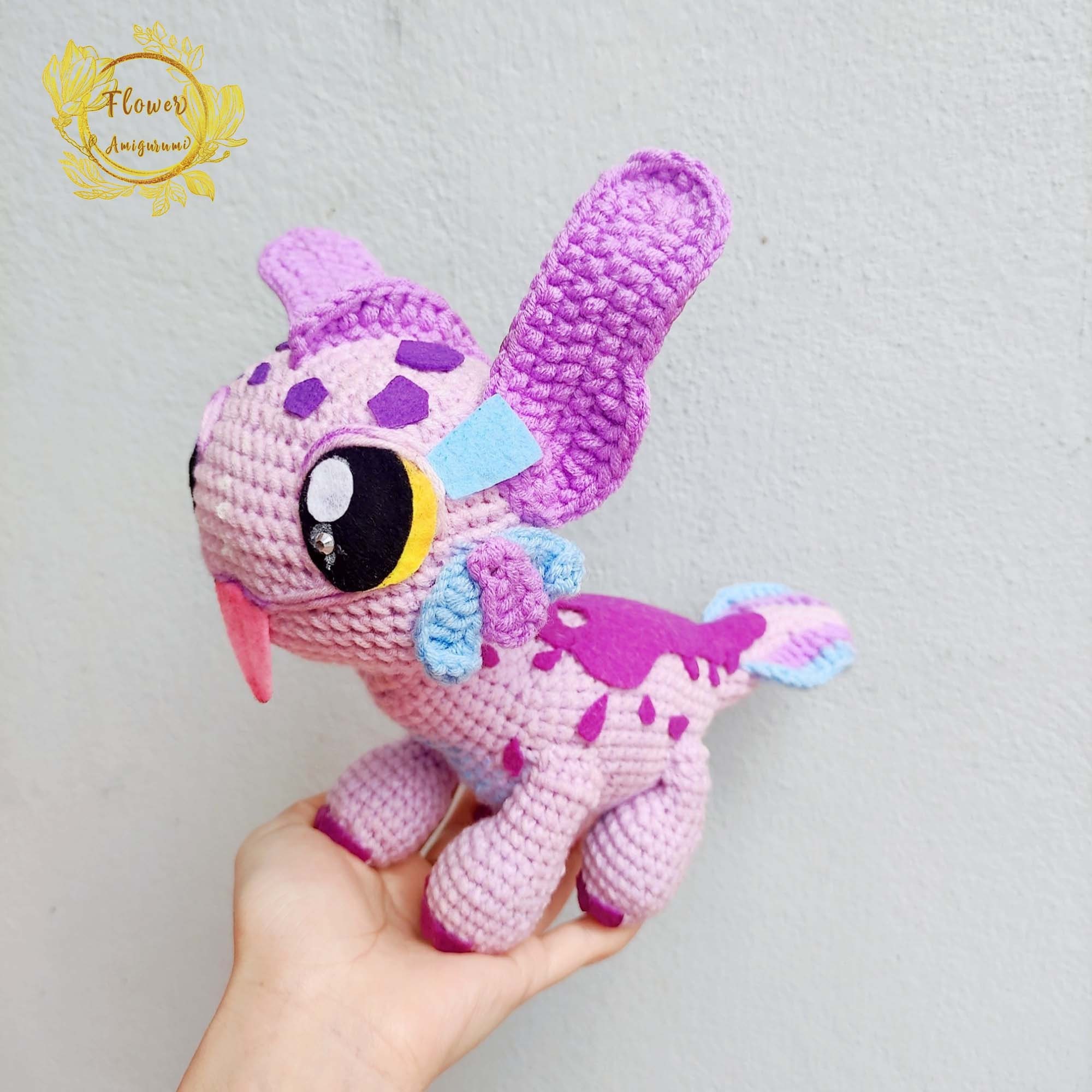 Fanmade League of Legends - Piximander (Teamfight Tactics) Crochet Doll Amigurumi, LOL Plush, LOL Figure, LOL Plushies, Piximander crochet